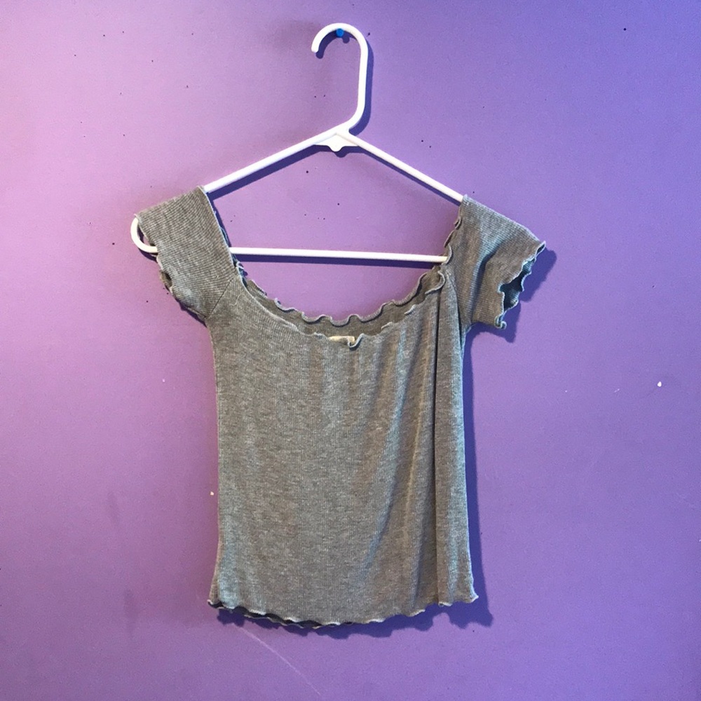 brandy melville off the shoulder top